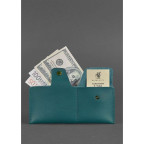 Шкіряний портмоне-купюрник 8.0 зелений Blancnote BN-PM-8-malachite - Фотографія № 101