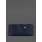 Шкіряне портмоне-купюрник 8.0 темно-синє Blancnote BN-PM-8-navy-blue - Фотографія № 100