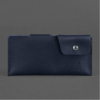 Шкіряне портмоне-купюрник 8.0 темно-синє Blancnote BN-PM-8-navy-blue - Фотографія № 103