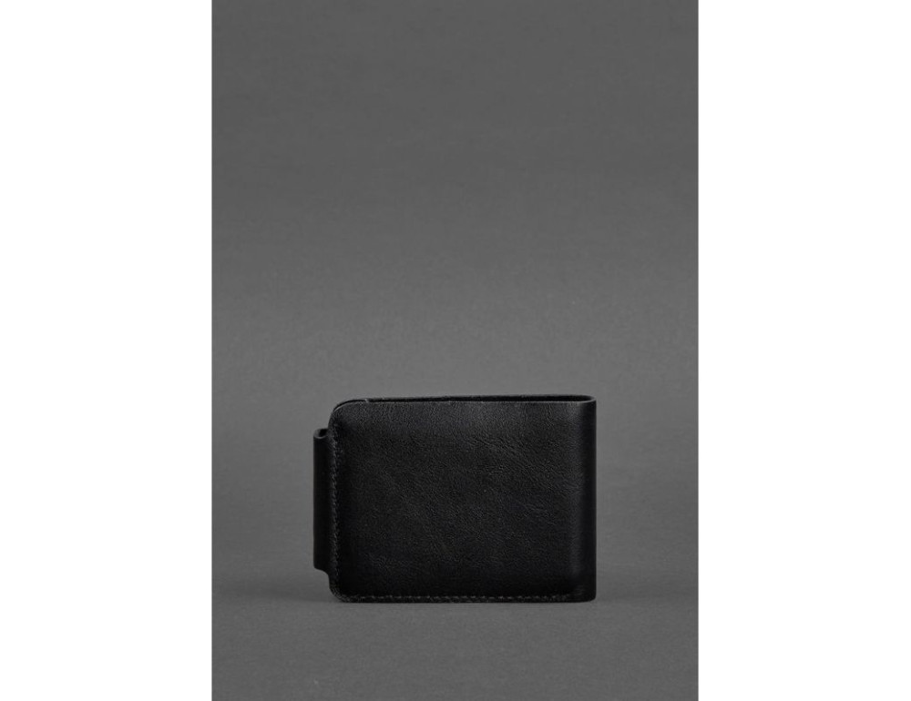 Чоловічий шкіряний портмоне Zeus 9.0 чорний Blancnote BN-PM-9-g - Фотографія № 3