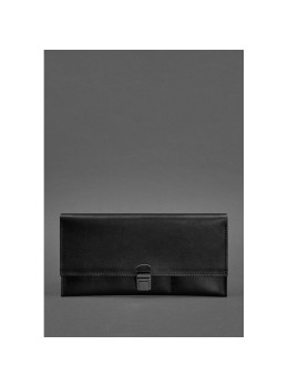 Кожаный травел-кейс чёрного цвета Blanknote BN-TK-2-g