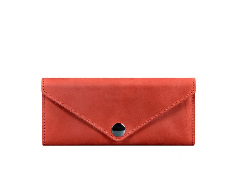 Жіночий шкіряний гаманець Керрі Blancnote BN-W-1-coral - Фотографія № 6