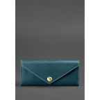 Шкіряний жіночий гаманець Керрі 1.0 зелений Blancnote BN-W-1-malachite - Фотографія № 100