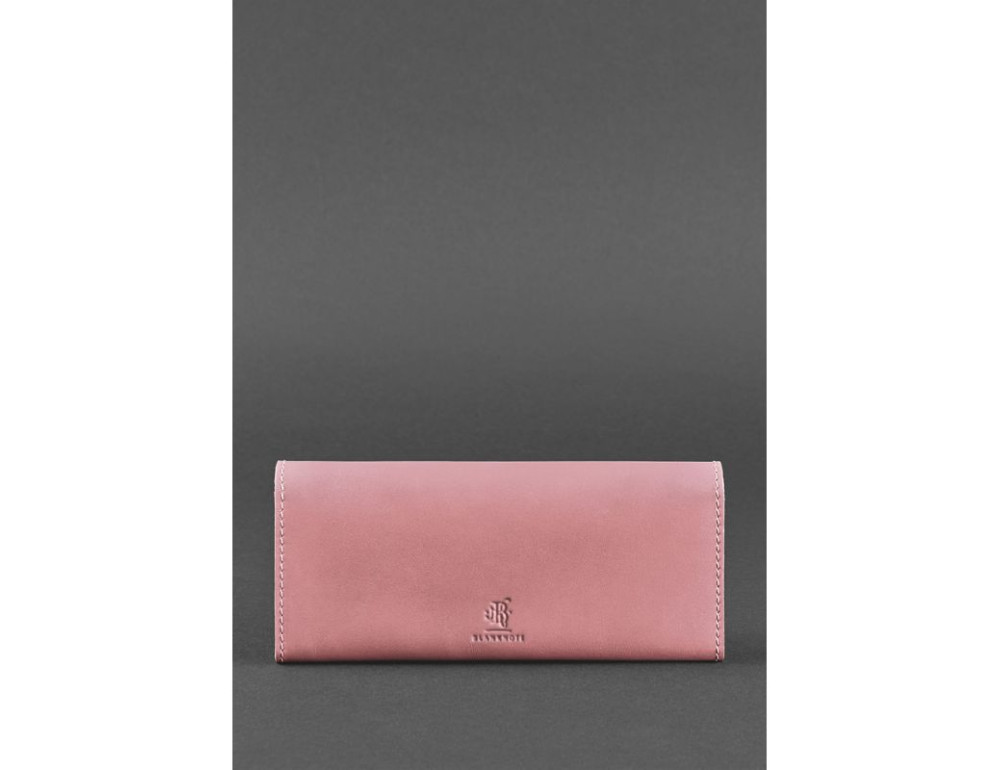 Жіночий шкіряний гаманець Керрі 1.0 рожевий Blancnote BN-W-1-pink-peach - Фотографія № 4