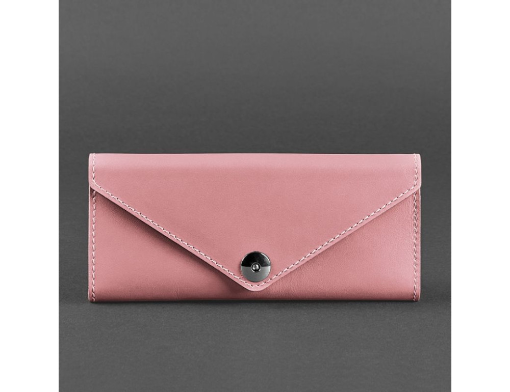 Жіночий шкіряний гаманець Керрі 1.0 рожевий Blancnote BN-W-1-pink-peach - Фотографія № 5