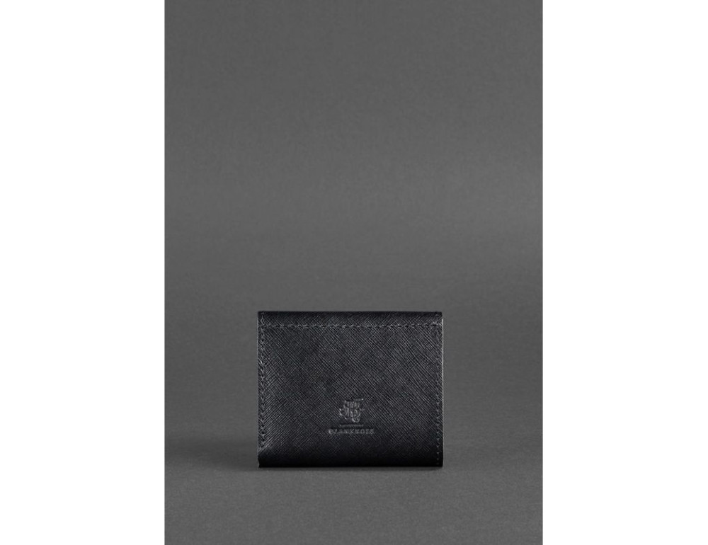 Шкіряний гаманець 2.1 чорний Blackwood Blanknote BN-W-2-1-blackwood - Фотографія № 4