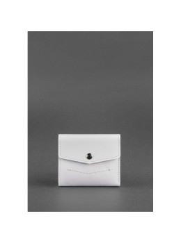 Женский кожаный кошелек 2.1 Белый Blanknote BN-W-2-1-light
