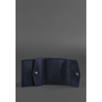 Шкіряний гаманець 2.1 темно-синій Краст Blanknote BN-W-2-1-navy-blue - Фотографія № 102