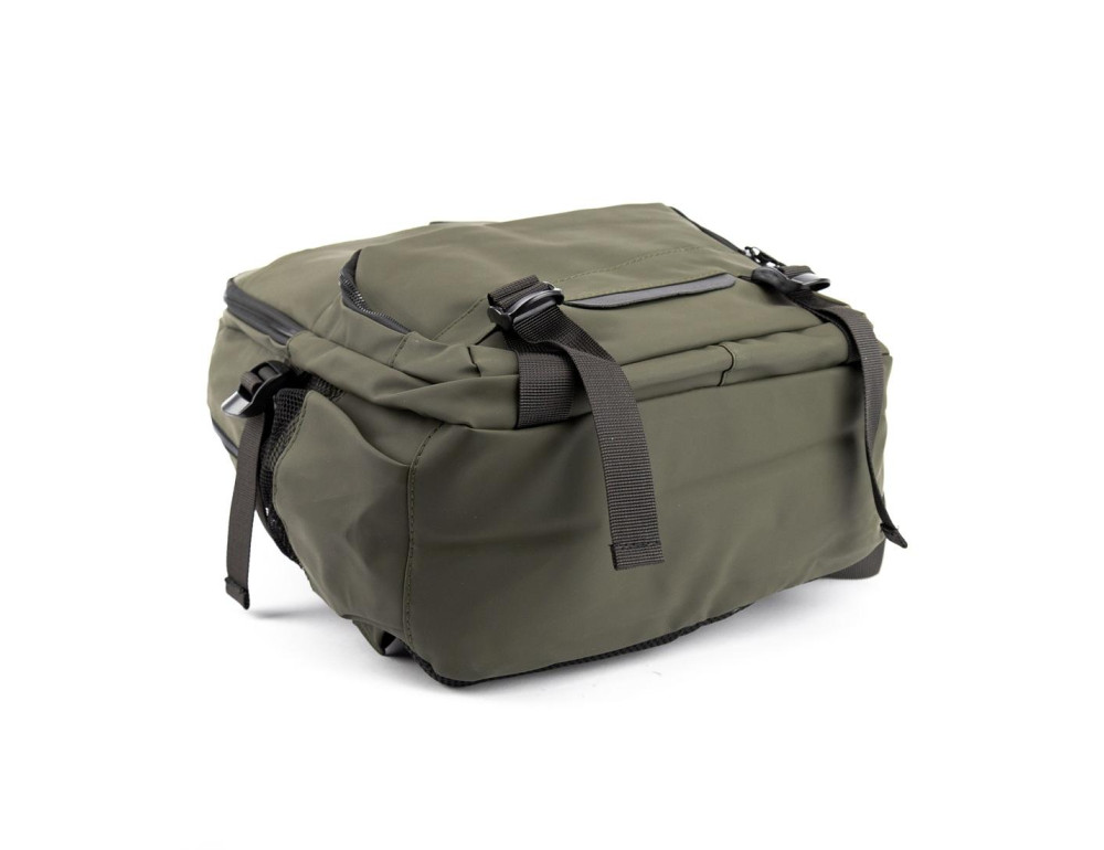 Вместительный текстильный  рюкзак цвет хаки Confident ANT02-6656H - Фото № 5