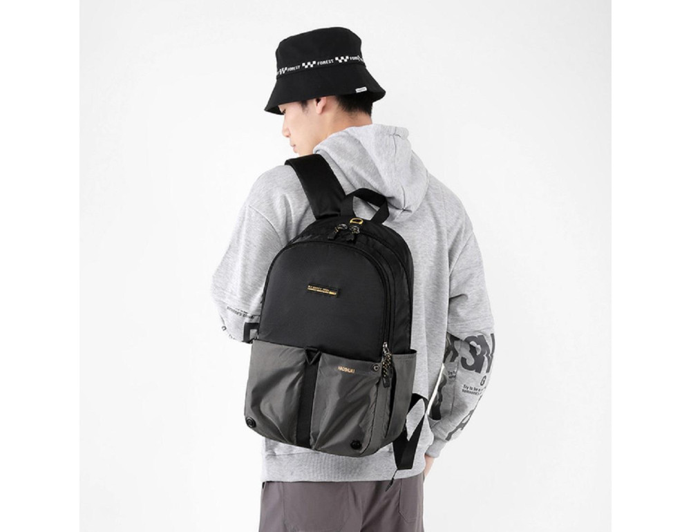 Вместительный мужской текстильный рюкзак Confident AT08-6815G - Фото № 2