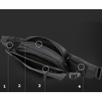 Компактна сумка на пояс Confident AT08-T-1100-26A - Фотографія № 104