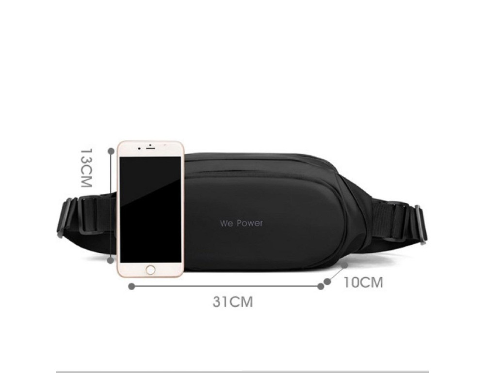 Чоловічі текстильні поясні сумки Confident AT08-T-1100-33A - Фотографія № 5