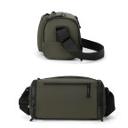 Горизонтальна текстильна чоловіча сумка Confident AT09-T-34804KH (хакі) - Фотографія № 103