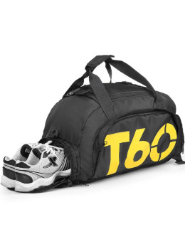 Тканевая спортивная сумка-рюкзак Confident AT12-T-T60A