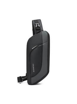 Текстильная сумка слинг черного цвета Confident ATN02-88042A