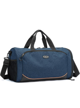 Дорожная текстильная прочная сумка Confident TB7-T-6817BL