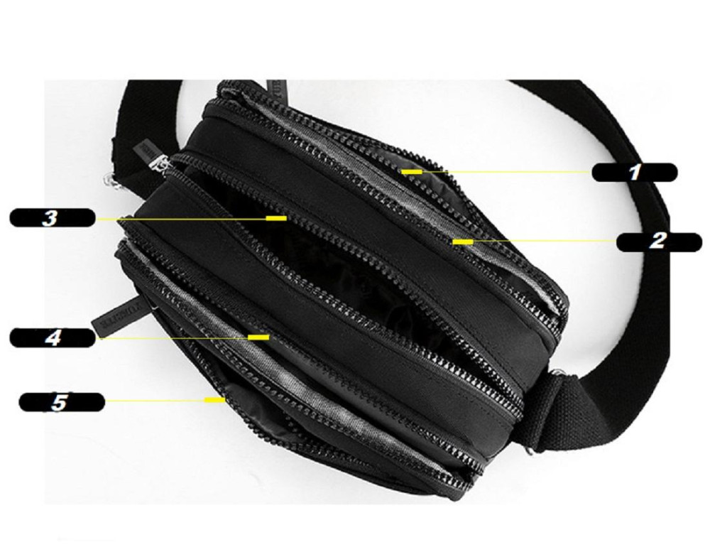 Кросбоді текстильне Confident WT1-5611A - Фотографія № 7