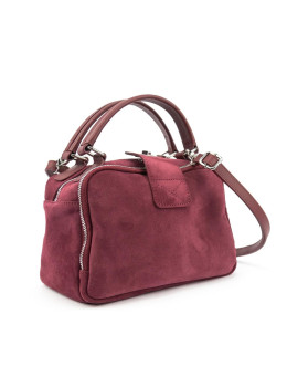 Сумка жіноча замшева Firenze Italy F-IT-1045BO-Y Burgundy
