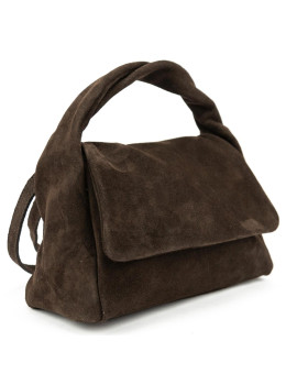 Женская замшевая сумка кроссбоди со стильной ручкой Firenze Italy F-IT-58333DB