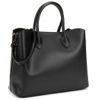 Ділова шкіряна сумка Virginia Conti VC01387black - Фотографія № 100