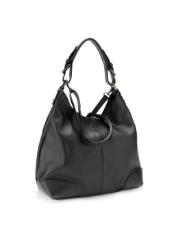 Вместительная сумка шоппер из натуральной кожи Firenze Italy F-IT-7621A