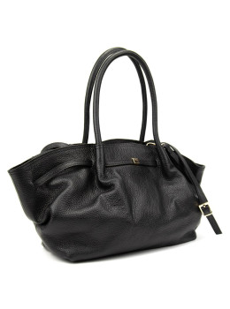 Классическая удобная кожаная повседневаная женская сумка Firenze Italy F-IT-7635A