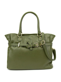 Повседневная женская сумка с акцентным ремешком Firenze Italy F-IT-7638OL