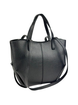 Красная кожаная женская сумка средних размеров Firenze Italy F-IT-7666A