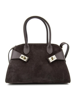 Сумка женская классическая небольшая замшевая Firenze Italy F-IT-7688-1DB-S