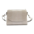 Сумка жіноча шкіряна крос-боді Firenze Italy F-IT-9804BCR Beige (Reptile Embossed) - Фотографія № 102