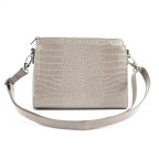 Сумка жіноча шкіряна крос-боді Firenze Italy F-IT-9804BCR Beige (Reptile Embossed) - Фотографія № 105