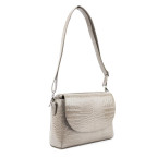 Сумка жіноча шкіряна крос-боді Firenze Italy F-IT-9804BCR Beige (Reptile Embossed) - Фотографія № 107