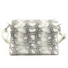 Сумка жіноча шкіряна крос-боді Firenze Italy F-IT-9804P-S Beige (Python Embossed)