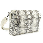 Сумка жіноча шкіряна крос-боді Firenze Italy F-IT-9804P-S Beige (Python Embossed) - Фотографія № 102