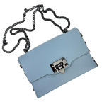 Жіноча шкіряна сумка з ланцюжком Firenze Italy F-IT-9812BL - Фотографія № 106