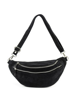 Женская замшевая поясная сумка (бананка) Firenze Italy F-IT-98601A