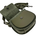 Кросбоді маленька шкіряна комбінація шкіри та замші Firenze Italy F-IT-9887GR-D - Фотографія № 109