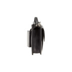 Чорна шкіряна барсетка Visconti 02617 BLK - Фотографія № 102