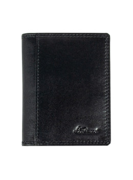 Картхолдер из натуральной кожи Ashwood 1290 VT Black (Черный)