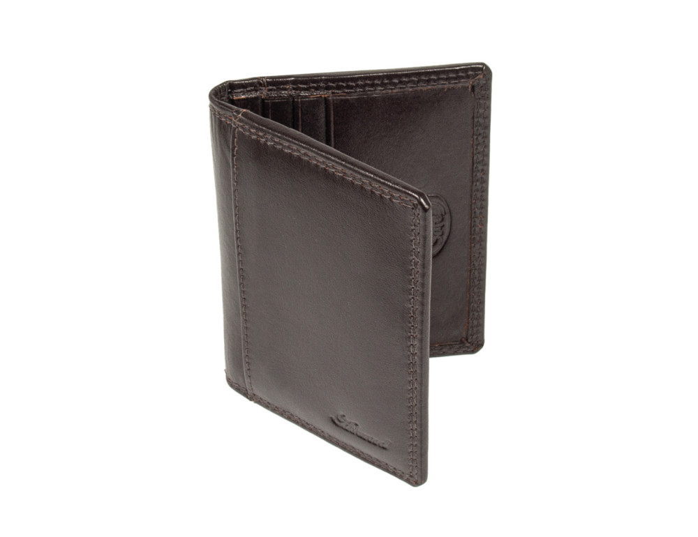 Картхолдер кожаный Ashwood 1290 VT Brown (Коричневый) - Фото № 4