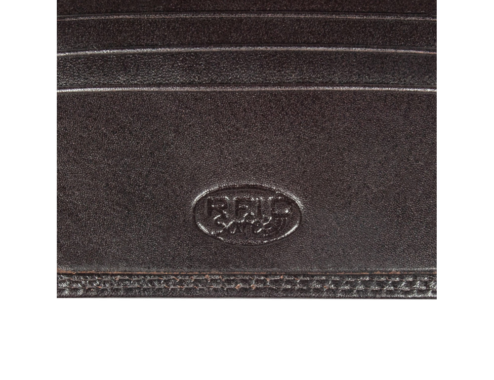 Картхолдер кожаный Ashwood 1290 VT Brown (Коричневый) - Фото № 7