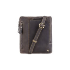 Темно-коричнева сумка через плече Visconti 15056 Roy (Oil Brown) - Фотографія № 100