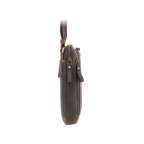 Темно-коричнева сумка через плече Visconti 15056 Roy (Oil Brown) - Фотографія № 102