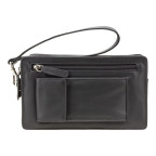 Барсетка чоловіча з двома відділеннями Visconti 18233 BLK Wrist Bag - Фотографія № 100 Барсетка чоловіча з двома відділеннями Visconti 18233 BLK Wrist Bag - Фотографія № 100