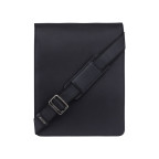 Чорна шкіряна сумка через плече для чоловіків Visconti 18410 BLK - Фотографія № 100