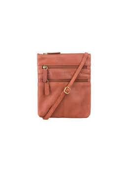 Маленькая женская сумочка из натуральной кожи (Англия) Visconti 18606 BRN