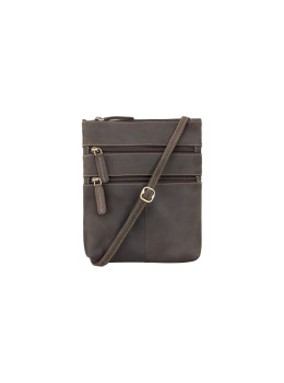 Маленькая женская сумочка из натуральной кожи Visconti 18606 Oil Brown