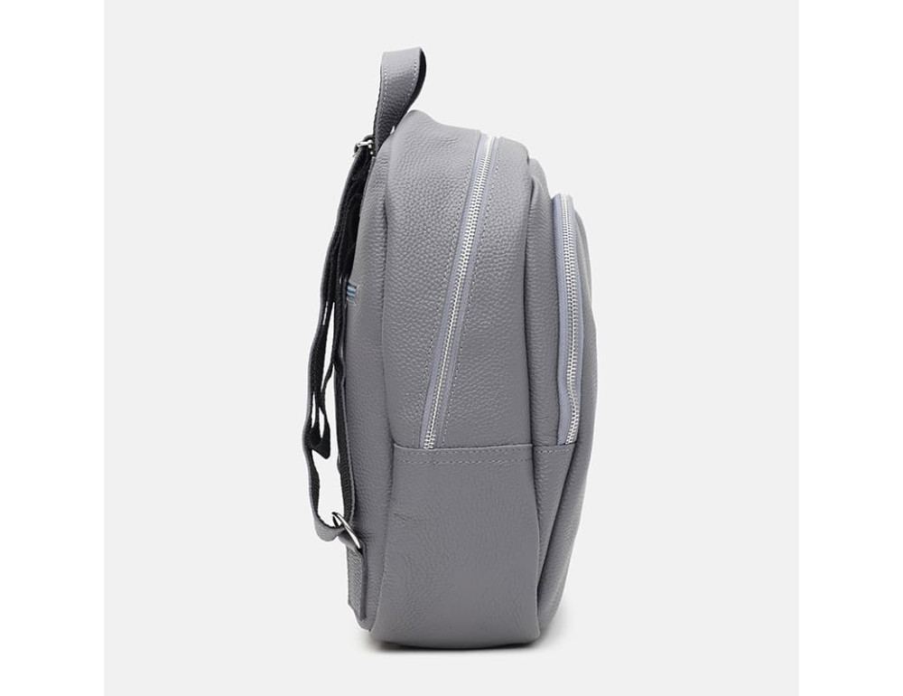 Женский кожаный рюкзак Ricco Grande 1l600gr-grey - Фото № 4