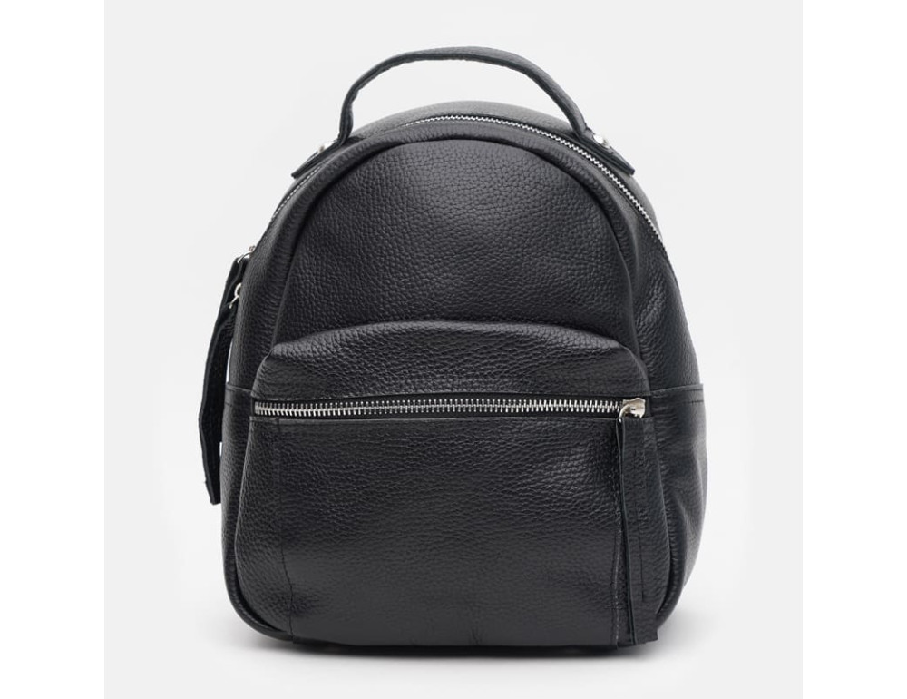 Жіночий шкіряний рюкзак Ricco Grande 1l605bl-black - Фотографія № 2