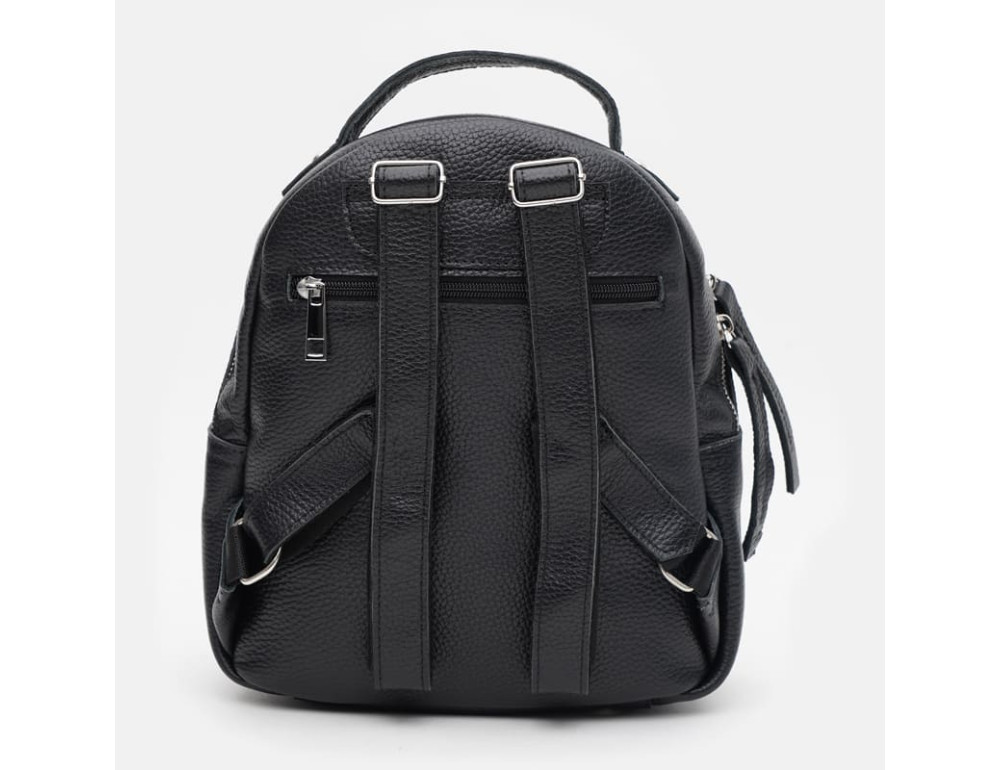 Жіночий шкіряний рюкзак Ricco Grande 1l605bl-black - Фотографія № 3